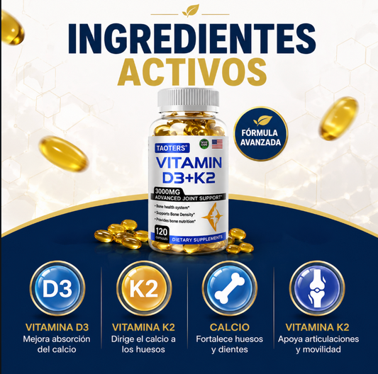 Taoters Vitamin D3+K2