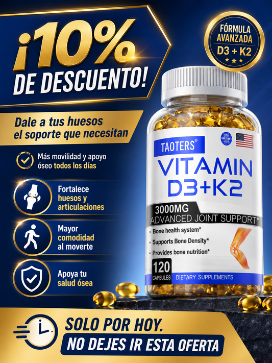 VITAMINA D3+K2 OFERTA 10%